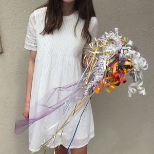 Luca and Grae - White Short-sleeve dress